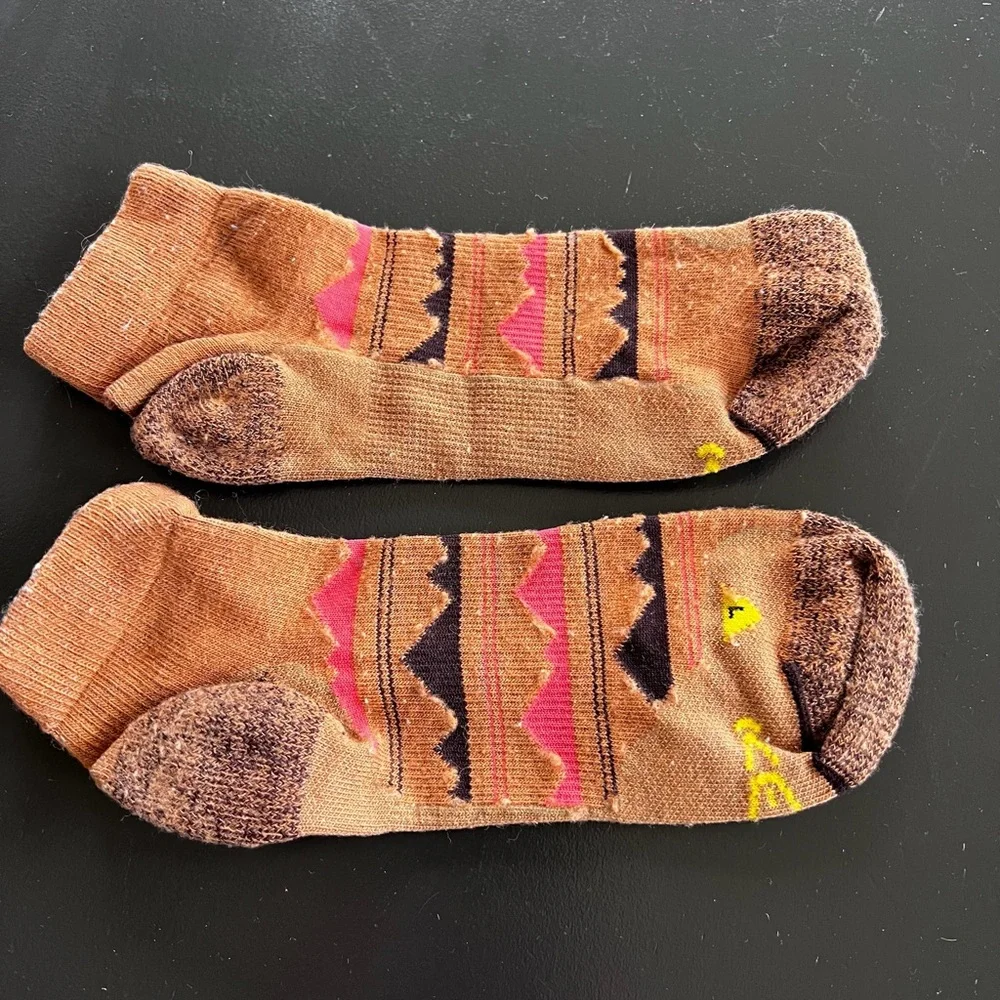 Keen Brown Patterned Hiking Socks